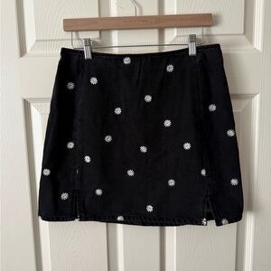 Gianni Bini Black and White Mini Skirt